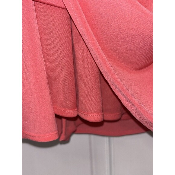 Ieena For Mac Duggal One Shoulder Dress Pink Size 2 - Picture 5 of 6